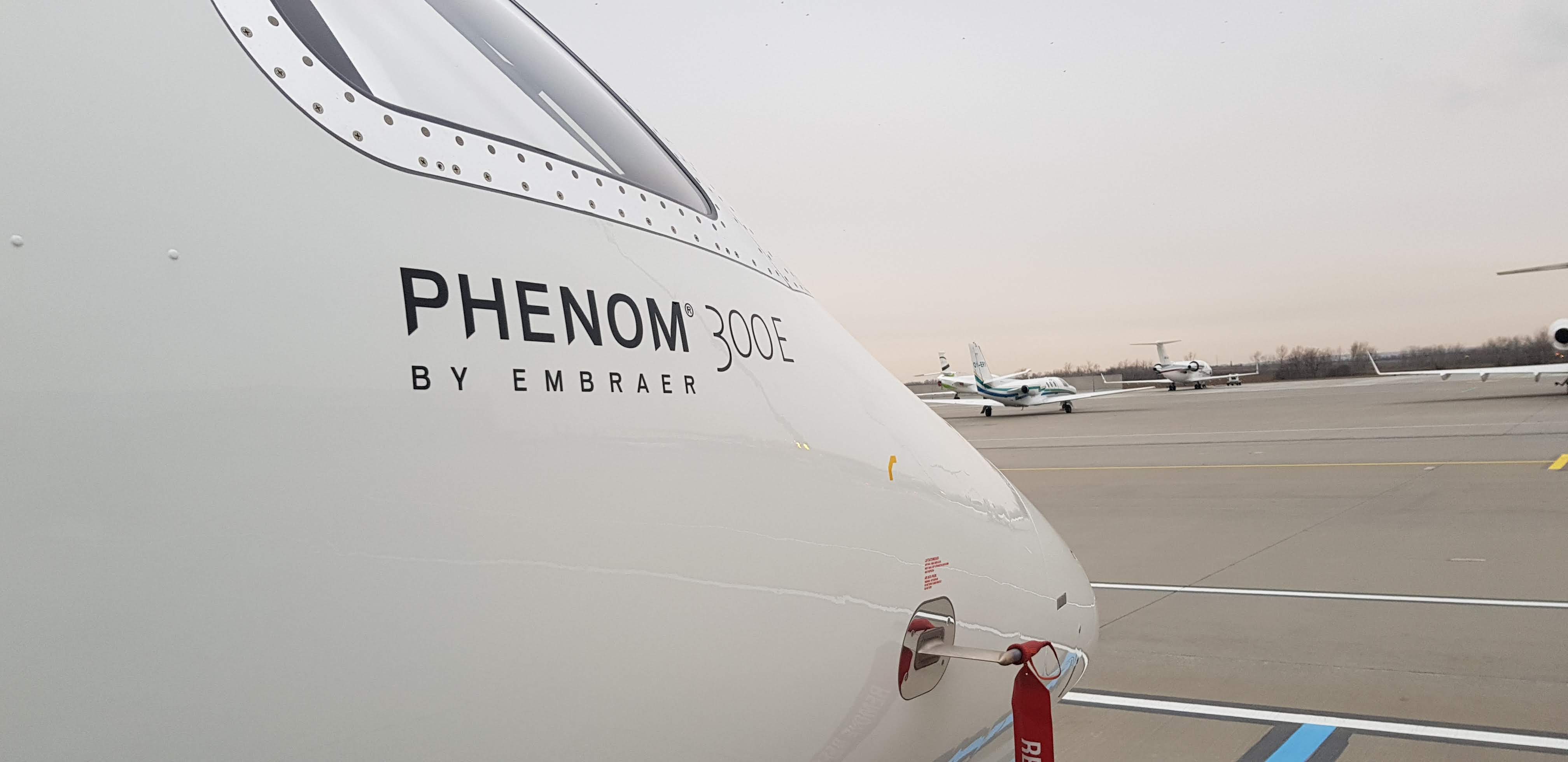 Embraer Phenom 300E aircraft